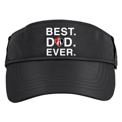 FC Atlas Mexico Best Dad Ever Football Club Orgullo Mexicano Adult Drive Performance Visor