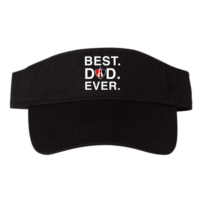 FC Atlas Mexico Best Dad Ever Football Club Orgullo Mexicano Valucap Bio-Washed Visor