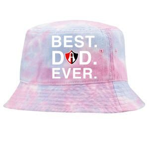 FC Atlas Mexico Best Dad Ever Football Club Orgullo Mexicano Tie-Dyed Bucket Hat