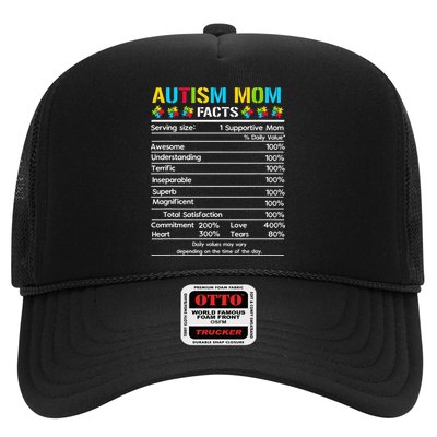 Funny Autism Mom Facts Proud Mom Autisms Gift Trucker Hat