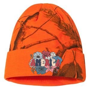 Floral American Mama Retro Mama Kati Licensed 12" Camo Beanie