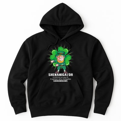 Flossing Shenanigator Definition Saint Patricks Day Men Boys  Hoodie