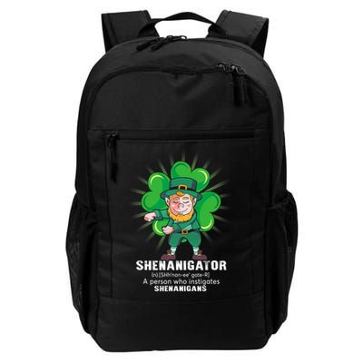 Flossing Shenanigator Definition Saint Patricks Day Men Boys  Backpack