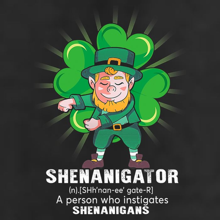 Flossing Shenanigator Definition Saint Patricks Day Men Boys  11oz C Handle Ceramic Mug