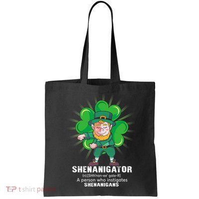 Flossing Shenanigator Definition Saint Patricks Day Men Boys  Bag