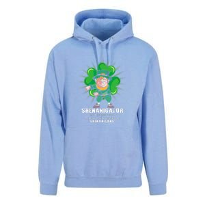 Flossing Shenanigator Definition Saint Patricks Day Men Boys  Unisex Surf Hoodie