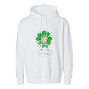 Flossing Shenanigator Definition Saint Patricks Day Men Boys  Garment-Dyed Fleece Hoodie