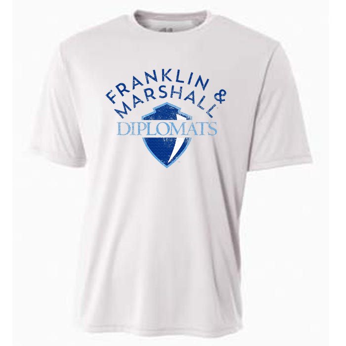 Franklin And Marshall College Diplomats Cooling Performance Crew T-Shirt