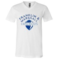 Franklin And Marshall College Diplomats V-Neck T-Shirt