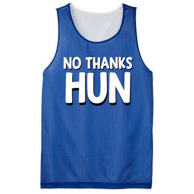 Funny Anti Mlm Pyramid Scheme No Thanks Hun Gift Mesh Reversible Basketball Jersey Tank