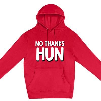 Funny Anti Mlm Pyramid Scheme No Thanks Hun Gift Premium Pullover Hoodie