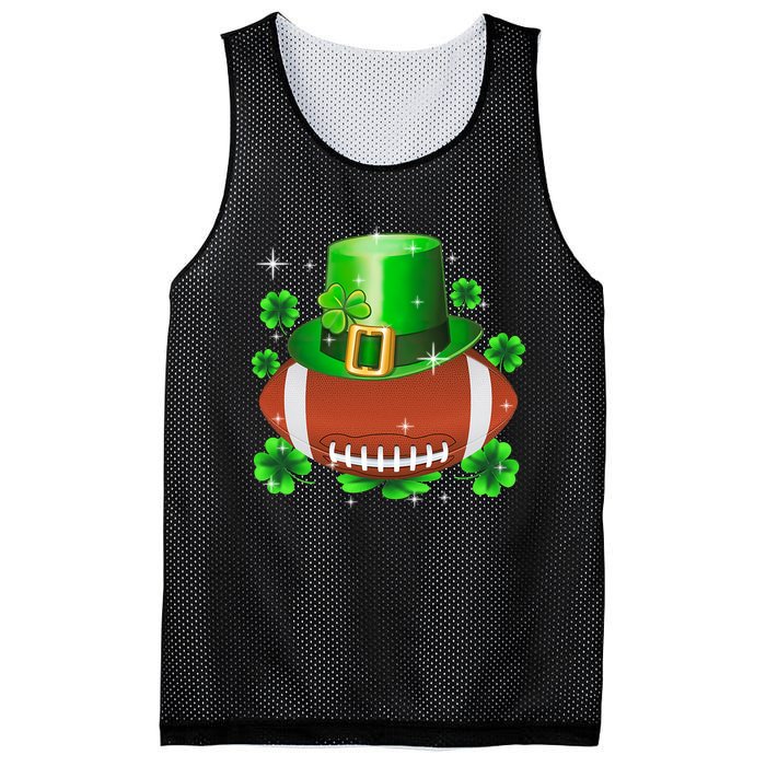 Football Leprechaun Lucky Shamrock St Patrick Day Men Boys  Mesh Reversible Basketball Jersey Tank