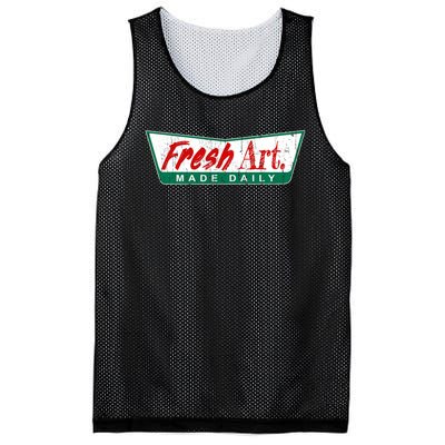 Fresh Art Made Daily! Mesh Reversible Basketball Jersey Tank