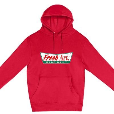 Fresh Art Made Daily! Premium Pullover Hoodie