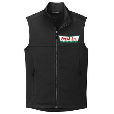 Fresh Art Made Daily! Collective Smooth Fleece Vest