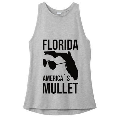 Florida America´s Mullet West Coast Ladies PosiCharge Tri-Blend Wicking Tank