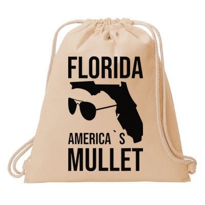 Florida America´s Mullet West Coast Drawstring Bag