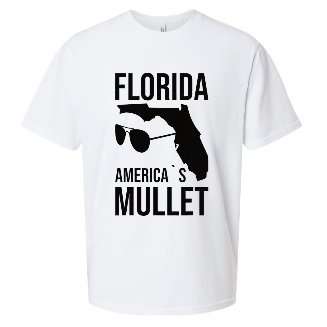 Florida America´s Mullet West Coast Sueded Cloud Jersey T-Shirt