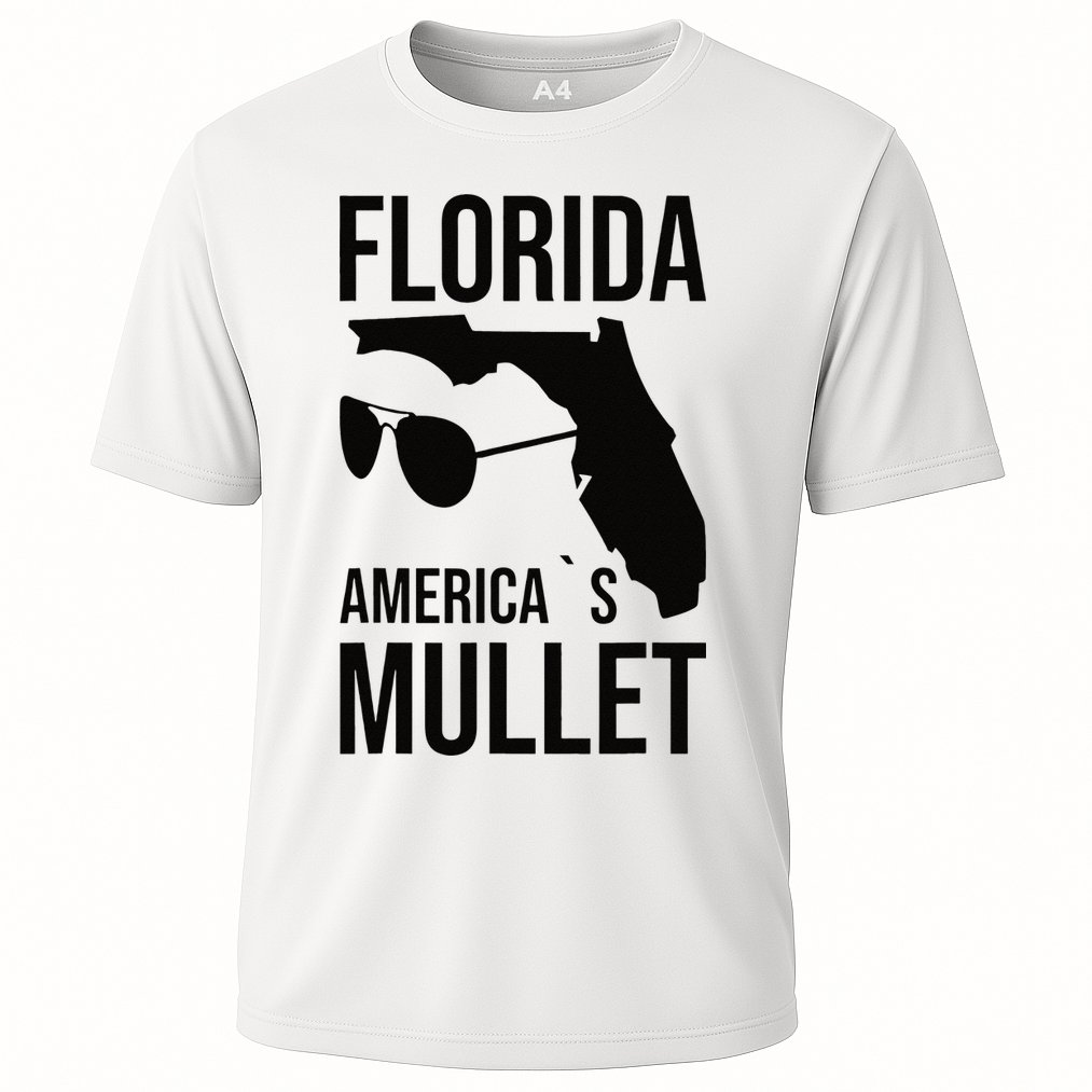 Florida America´s Mullet West Coast Performance Shirt