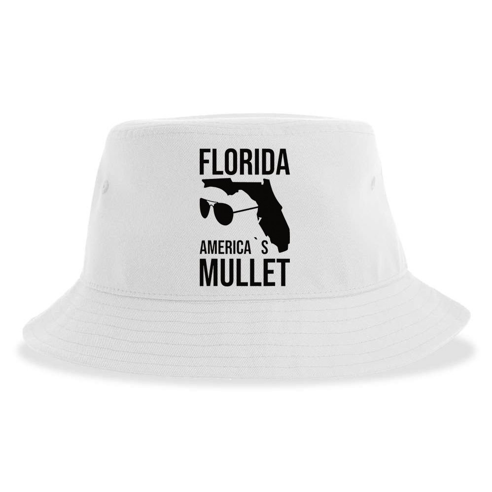 Florida America´s Mullet West Coast Sustainable Bucket Hat