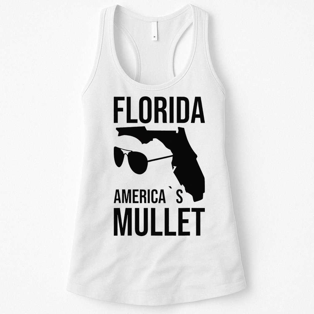 Florida America´s Mullet West Coast Womens Tank Top