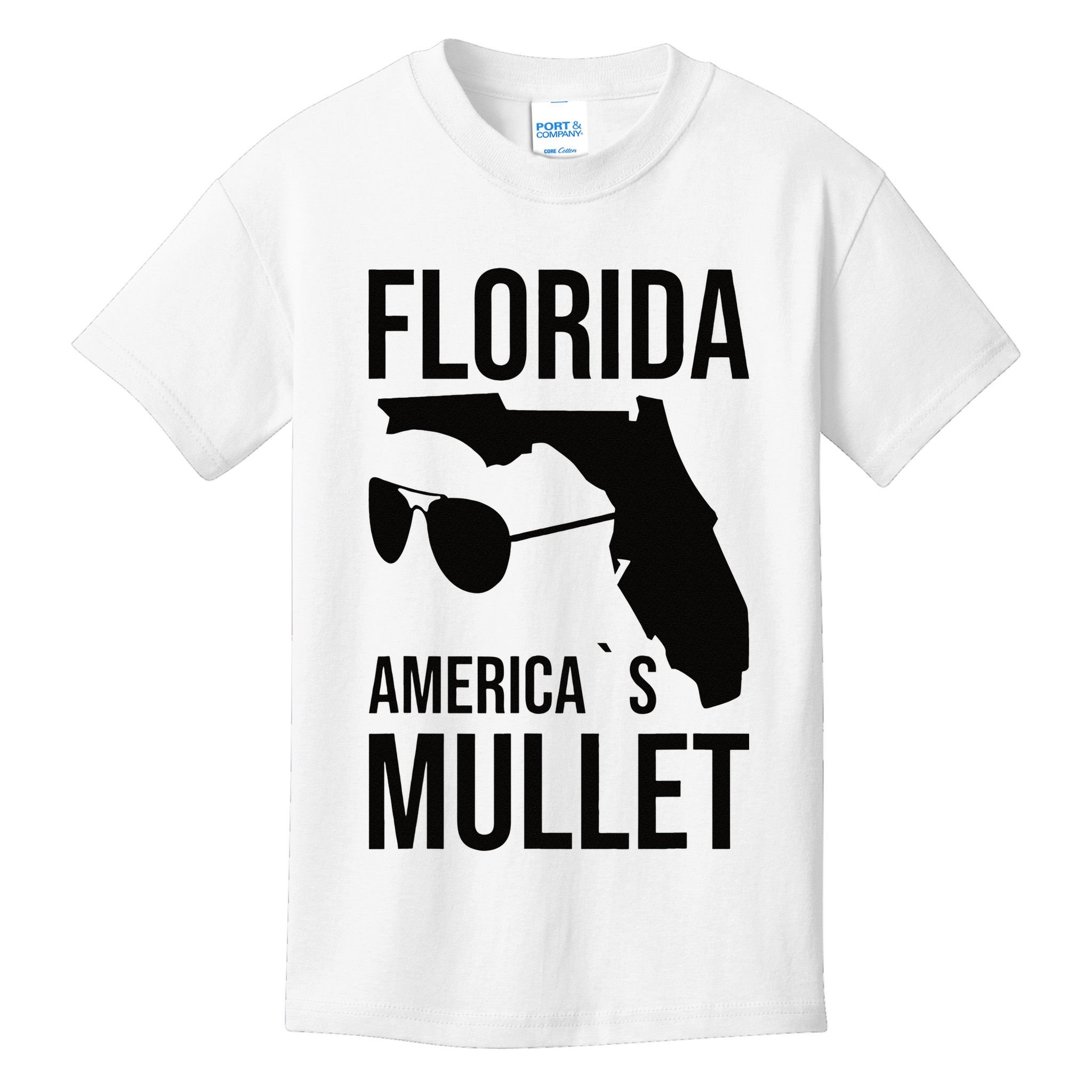 Florida America´s Mullet West Coast Kids T-Shirt