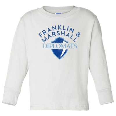 Franklin And Marshall College Diplomats Toddler Long Sleeve Shirt