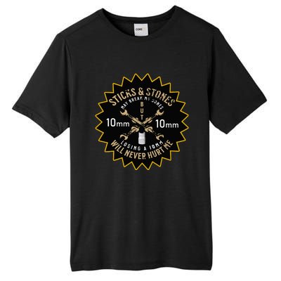 Funny Auto Mechanics The Missing 10mm Tools Auto Mechanic Tall Fusion ChromaSoft Performance T-Shirt