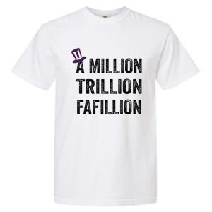 Funny A Million Trillion Fafillion Anti Biden Debate 2024 Garment-Dyed Heavyweight T-Shirt