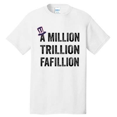 Funny A Million Trillion Fafillion Anti Biden Debate 2024 Tall T-Shirt