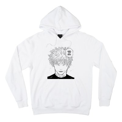 Funny Anime Meme Nah Id Win Reference Gojo Hoodie