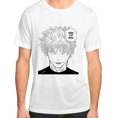 Funny Anime Meme Nah Id Win Reference Gojo Adult ChromaSoft Performance T-Shirt