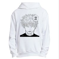 Funny Anime Meme Nah Id Win Reference Gojo Urban Pullover Hoodie