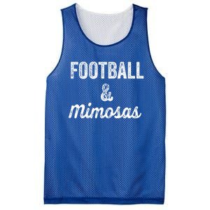 Football And Mimosas Gift Game Day Sunday Mom Wife Sports Gift Mesh Reversible Basketball Jersey Tank