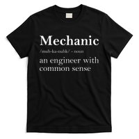 Funny Auto Mechanic Definition Bike Truck Car Garage Guy T-Shirt