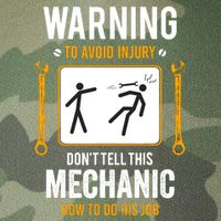 Funny Auto Mechanic Warning To Avoid Injury Mechanic Legacy Tie Dye Trucker Hat