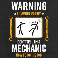Funny Auto Mechanic Warning To Avoid Injury Mechanic Tumbler