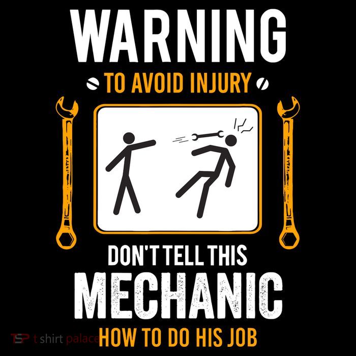 Funny Auto Mechanic Warning To Avoid Injury Mechanic Tie-Dye T-Shirt