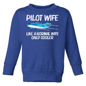 Funny Airplane Mom Captain Aviation Plane Engine Gift Toddler Sweatshirt