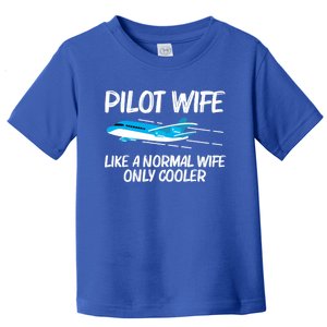 Funny Airplane Mom Captain Aviation Plane Engine Gift Toddler T-Shirt