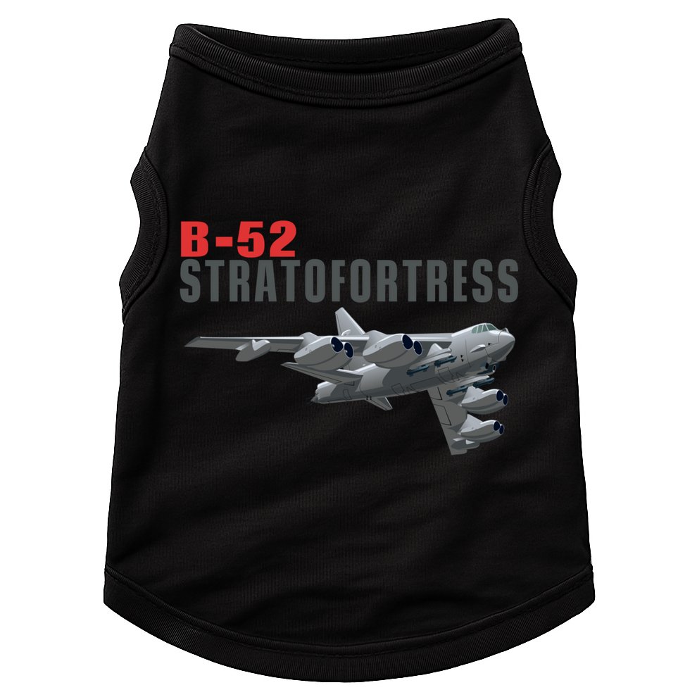 Fun American Military Aviation B52 Stratofortress Bomber Meaningful Gift Doggie Tank