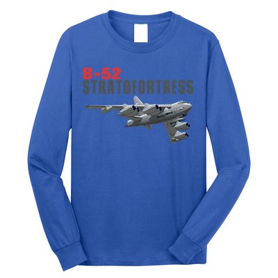 Fun American Military Aviation B52 Stratofortress Bomber Meaningful Gift Long Sleeve Shirt
