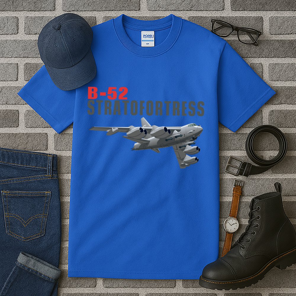 Fun American Military Aviation B52 Stratofortress Bomber Meaningful Gift Tall T-Shirt