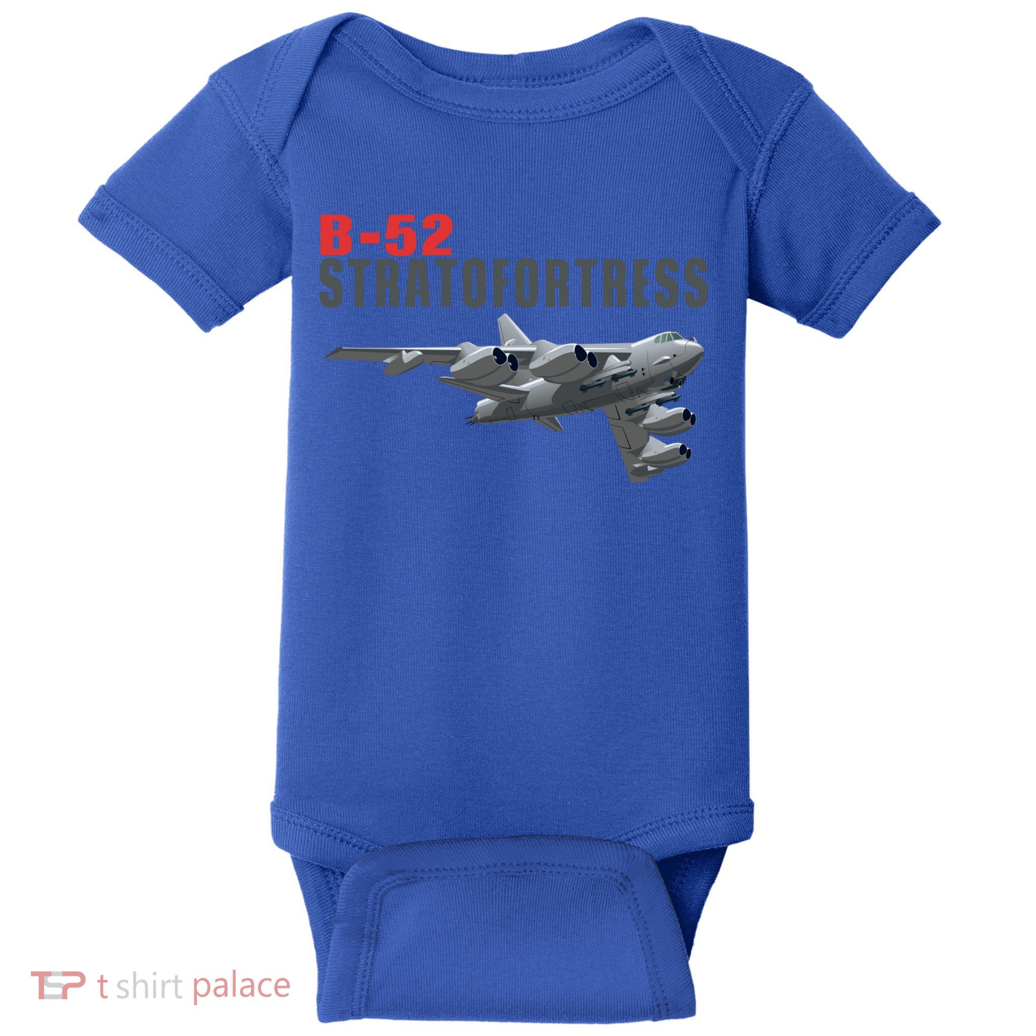 Fun American Military Aviation B52 Stratofortress Bomber Meaningful Gift Baby Bodysuit