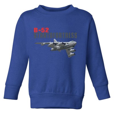 Fun American Military Aviation B52 Stratofortress Bomber Meaningful Gift Toddler Sweatshirt