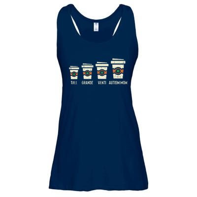 Funny Autism Mom Coffee Awareness Mothers Day Ladies Essential Flowy Tank