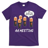 Funny AA Meeting AA Batteries T-Shirt