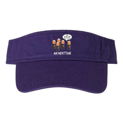 Funny AA Meeting AA Batteries Visor
