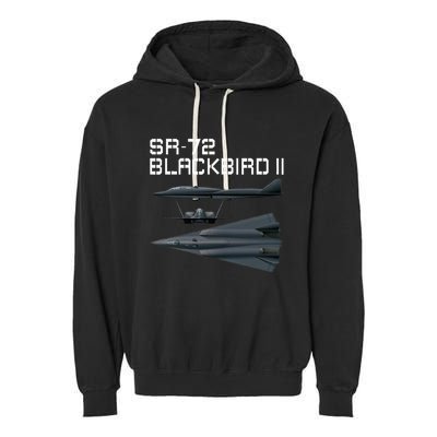 Fun American Military Aviation Sr72 Blackbird Ii In Action. Garment-Dyed Fleece Hoodie