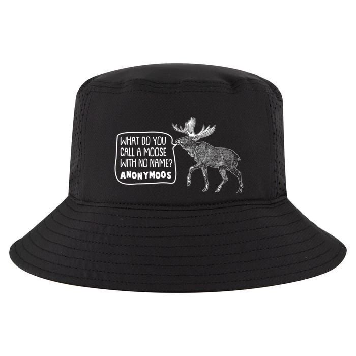 Funny Anonumoos Moose Joke Dad Joke Cool Comfort Performance Bucket Hat